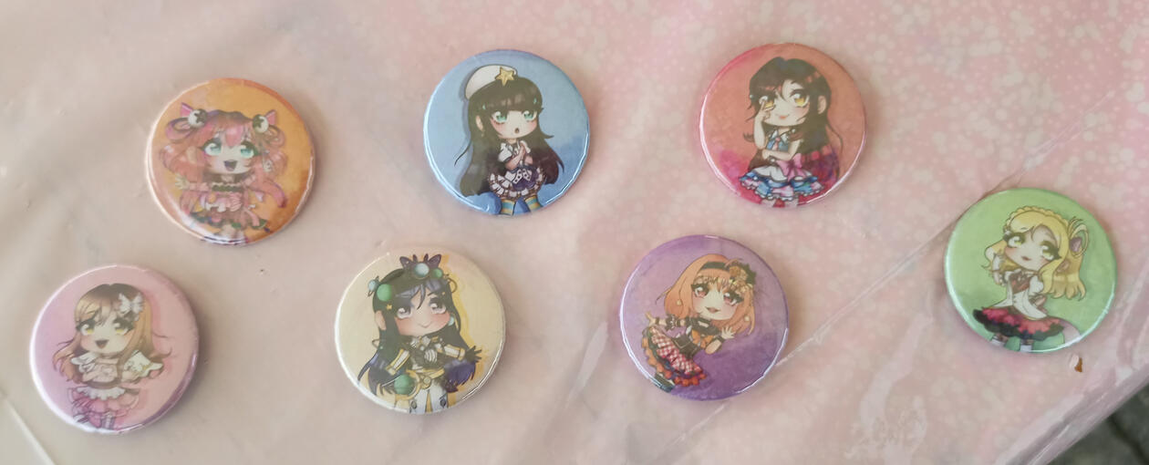 Aqours Chibi (Vee) €3